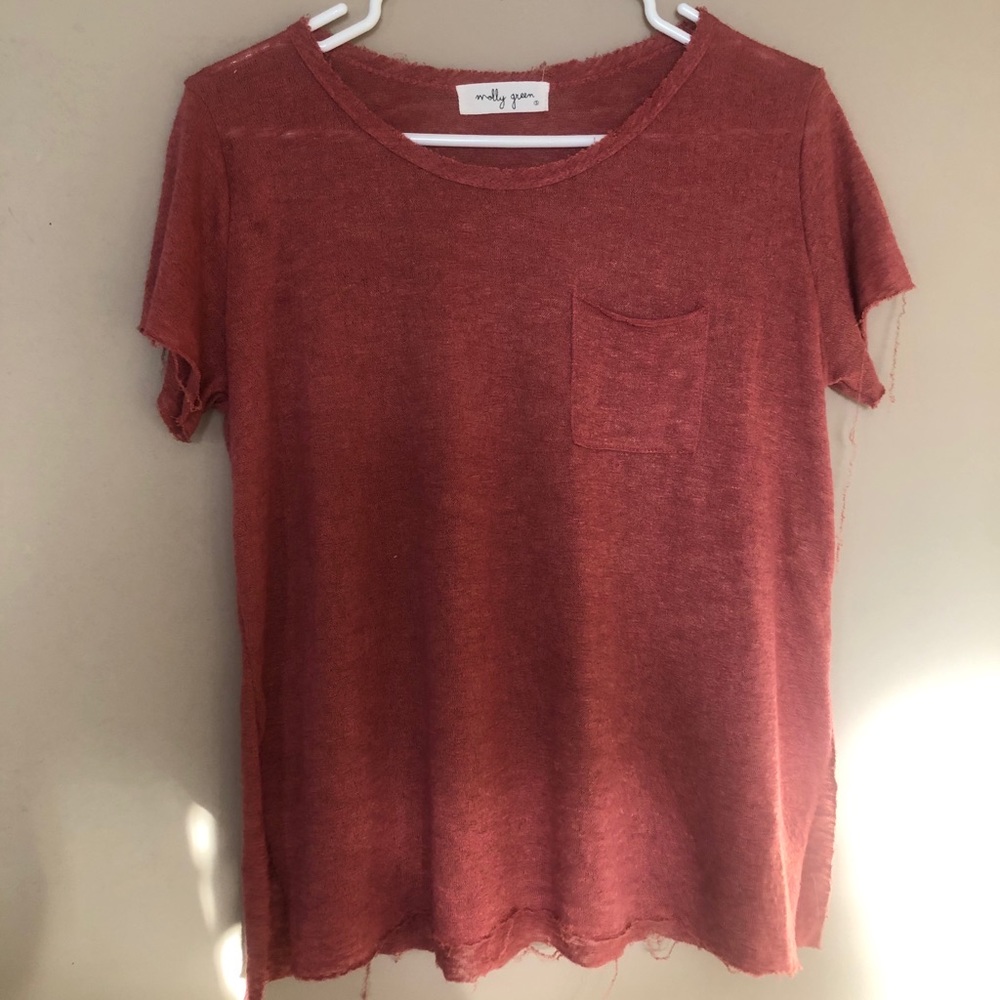 Thin flowy shirt